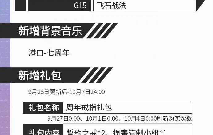 2021.9.23 维护更新公告