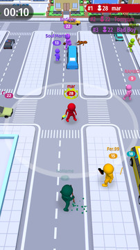 Move.io: Move Stop Move - Stickman Crowd 3D图片2