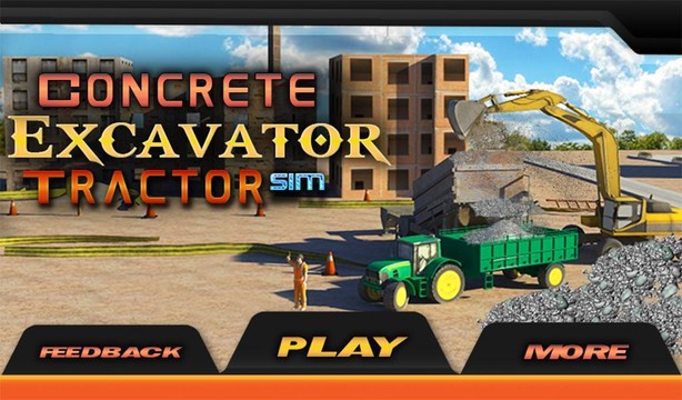 Concrete Excavator Tractor Sim图片16