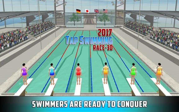 翻转游泳比赛2017年3D图片5