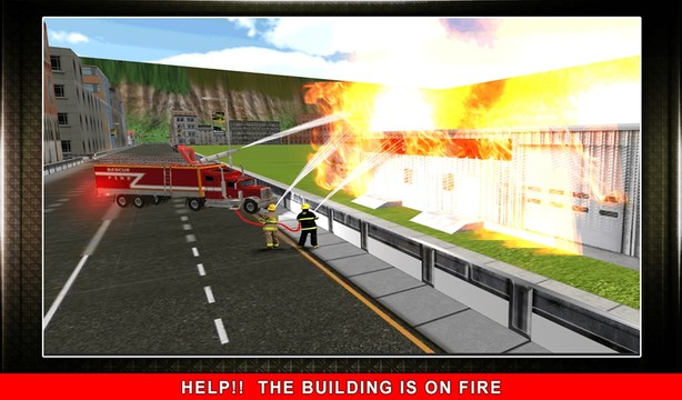 911救援消防车3D辛图片7