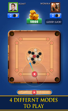 Carrom Royal - Multiplayer Carrom Board Pool Game图片2