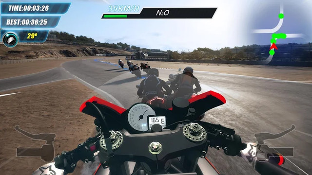 交通速度骑士 - 真正的摩托车赛车游戏图片3