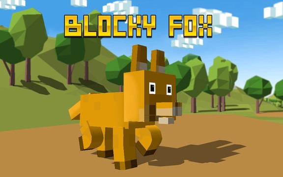 Blocky Fox Simulator 3D图片4