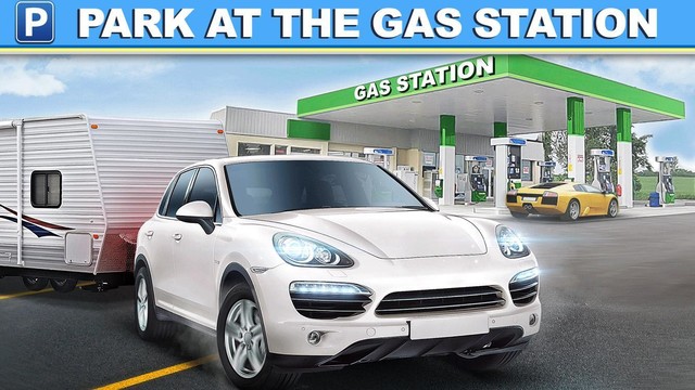Gas Station Car Parking Game图片5