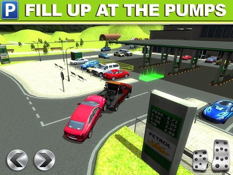 Gas Station Car Parking Game图片10