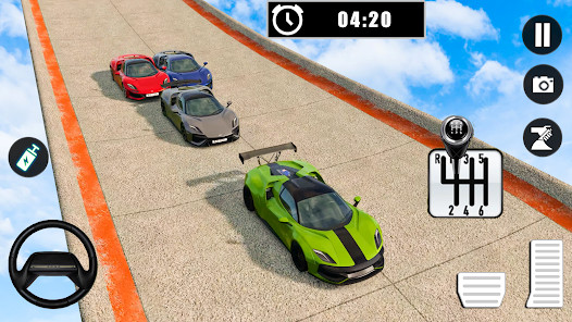 GT Car Stunt: Crazy Car Games图片1