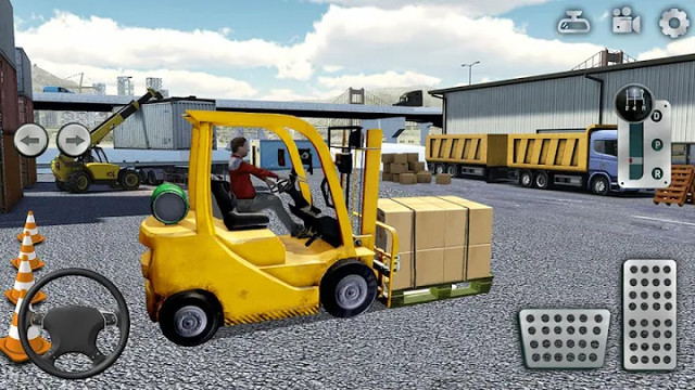 市 施工 模拟器： 叉车 卡车 游戏图片1