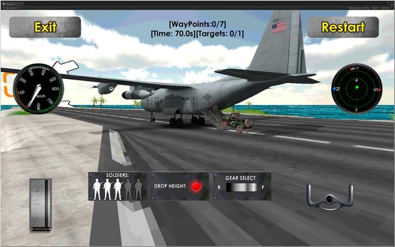 Flight Sim: Transport Plane 3D图片4