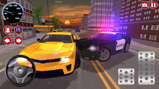 Real Police Car Driving Simulator 3D图片4
