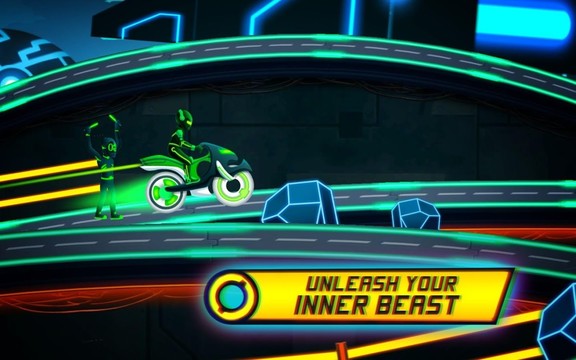 Bike Race Game: Traffic Rider Of Neon City图片4