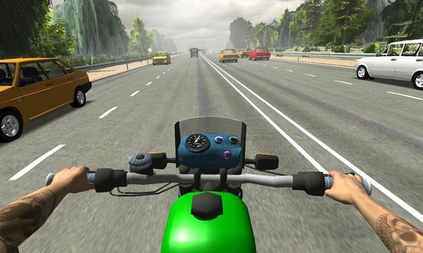Russian Moto Traffic Rider 3D图片4