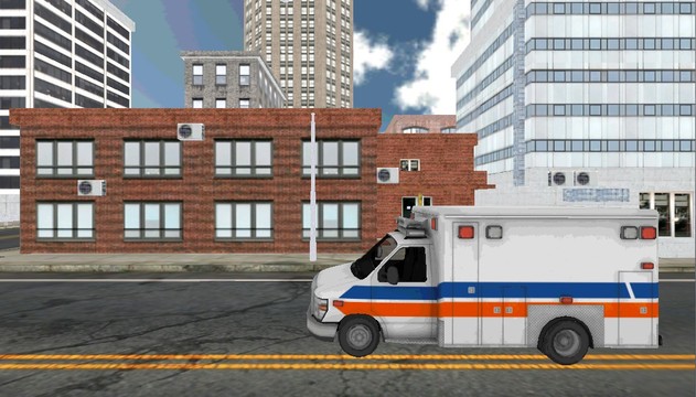 Ambulance Parking 3D图片3
