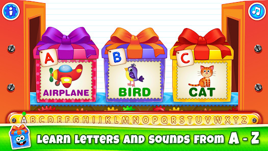 Bini ABC Kids Alphabet Games!图片6