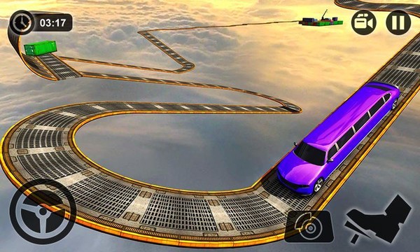 不可能的豪华轿车驾驶模拟器游戏轨道图片1
