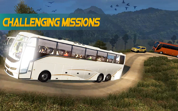 巴士模拟器：巴士山驾驶游戏图片2