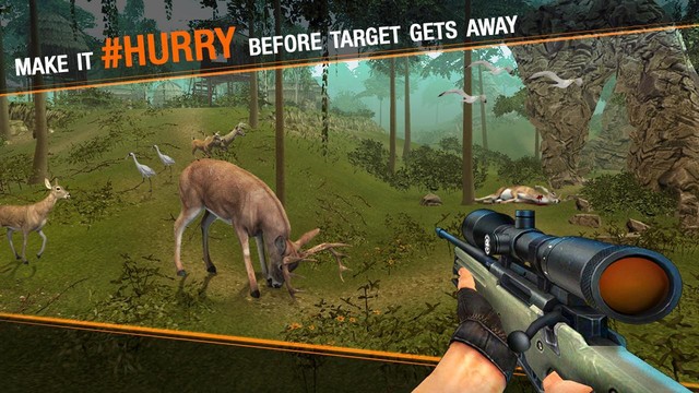 鹿狩猎狙击手 - 动物狩猎图片1