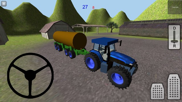 拖拉机粪便运输车3D图片3