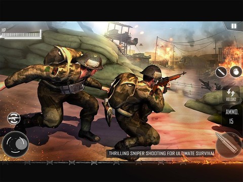 World War II Survival: FPS Shooting Game图片8