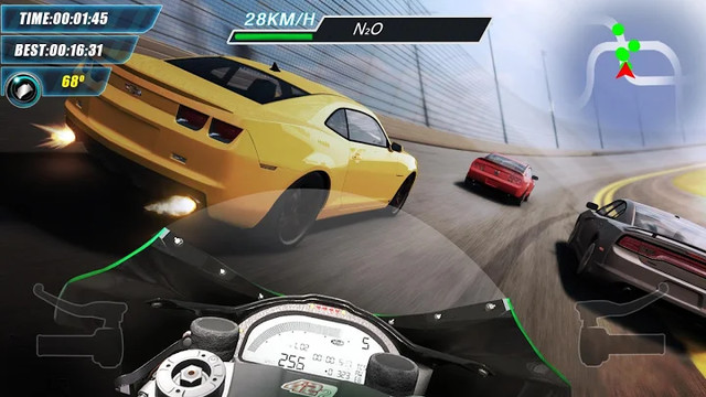 交通速度骑士 - 真正的摩托车赛车游戏图片1
