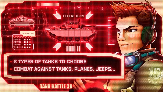 Tank Battle 3D: Desert Titans图片5