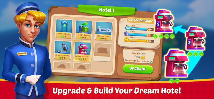 Dream Hotel: Hotel Manager Simulation games图片6
