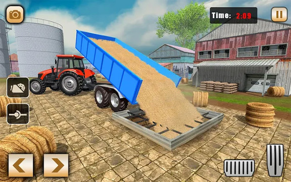 Real Tractor Drive Cargo 3D: New tractor game 2020图片2