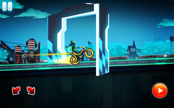 Bike Race Game: Traffic Rider Of Neon City图片1