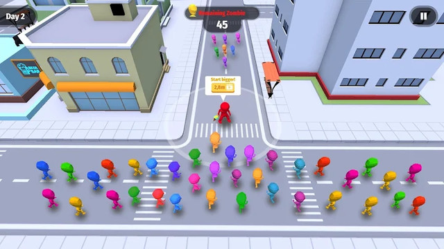 Move.io: Move Stop Move - Stickman Crowd 3D图片3