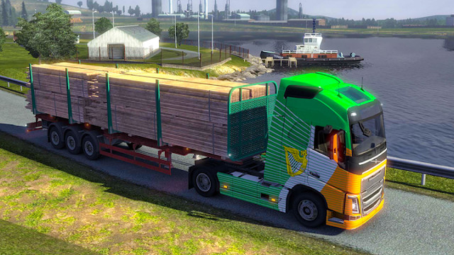 驾驶 盛大 印度人 市 货物 卡车 主动 3D图片4