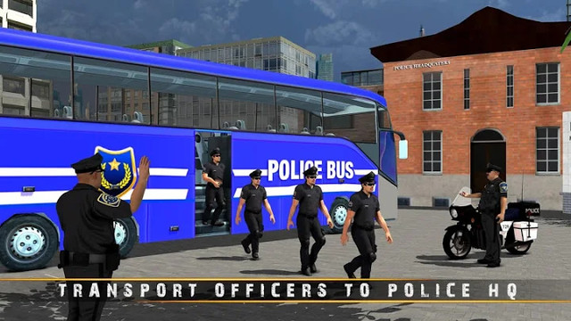 警车驾驶游戏3D图片3