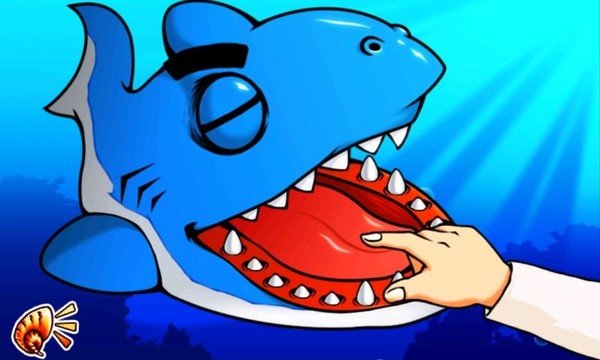 小鲨鱼拔牙齿图片4