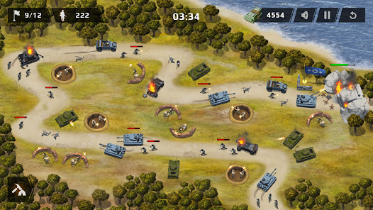 WWII Defense: RTS Army TD game图片6