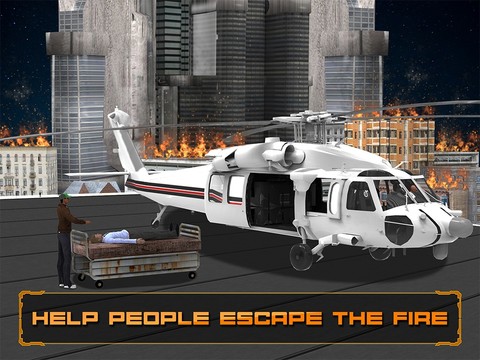 城市直升机救援图片11