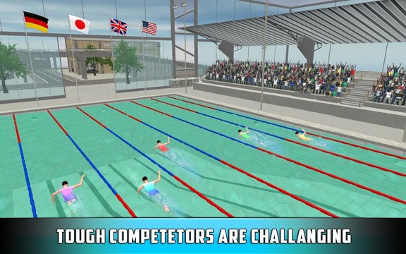 翻转游泳比赛2017年3D图片4
