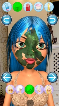 公主游戏：沙龙安吉拉3D: Beauty SPA Salon图片1