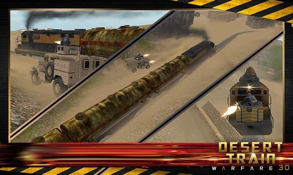 武装直升机战斗子弹头列车3D图片2