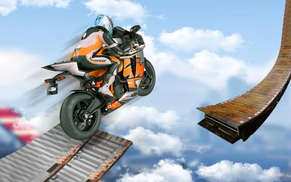 自行车 不可能 轨道 种族： 3D 摩托车 特技图片3