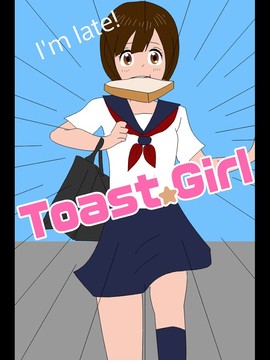 烤面包的女孩图片7