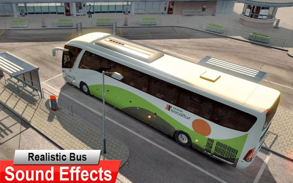 City Coach Bus Driving Simulator 3D: City Bus Game图片2