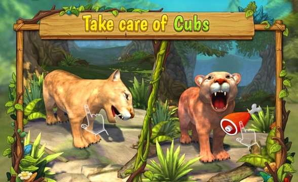 Cougar Family Sim : Animal RPG Game Simulator图片2