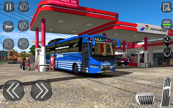 City Coach Bus Driving Sim : Bus Games 2020图片3