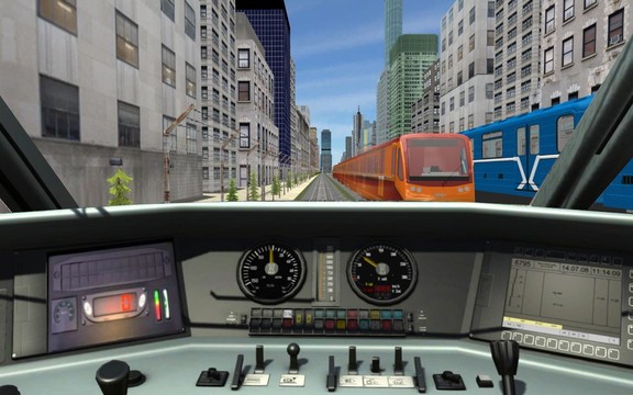 驾驶地铁列车辛3D图片11