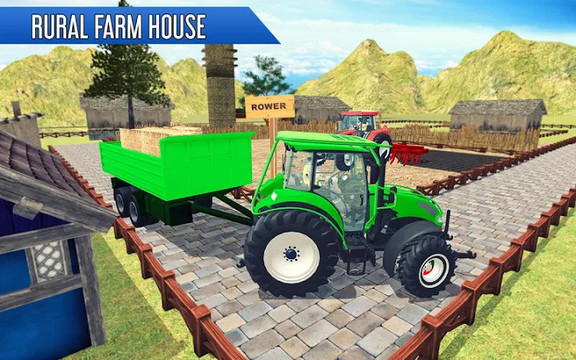 Tractor Thresher Games 3D: Farming Games图片4