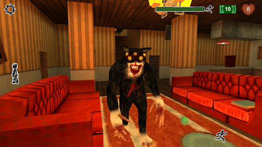 Cat Fred Evil Pet. Horror game图片1