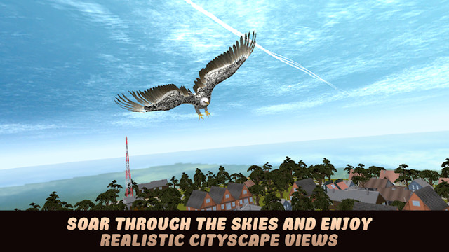 City Bird Eagle Simulator 3D图片2