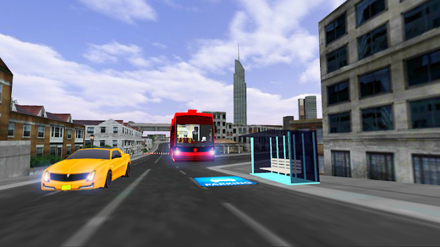 City Bus Game 3d Coach Simulator图片1