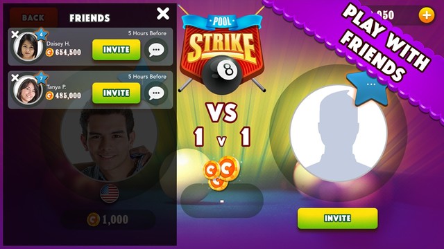 Pool Strike Online 8 Ball Chat图片4