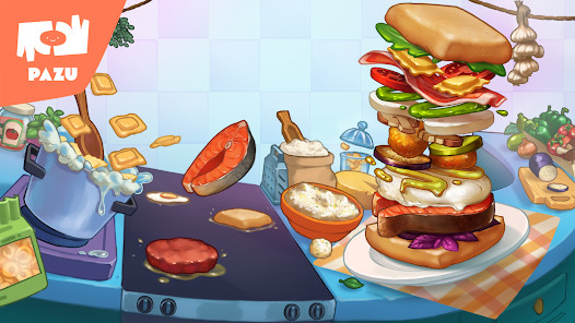 Burger Maker Kids Cooking Game图片4