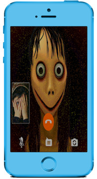 Momo horror fake call video simulator图片2